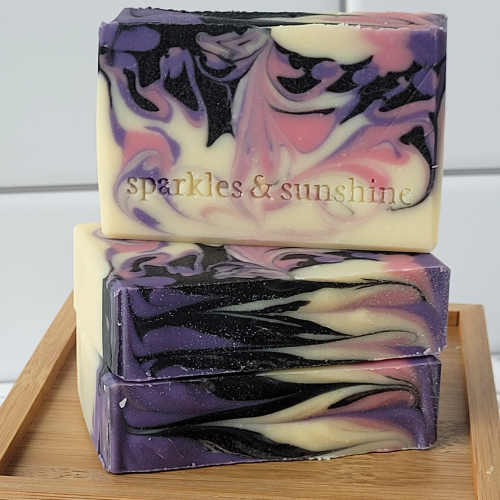 Picture of soap and soap tops