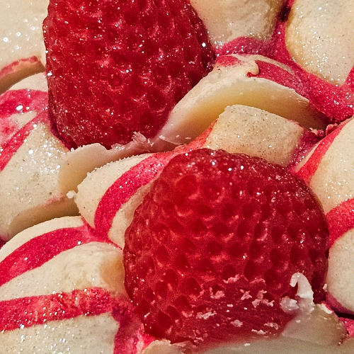 Strawberry Pound Cake Frosted Soap